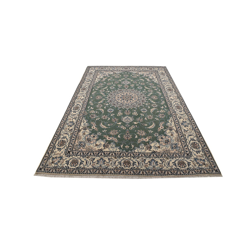Perser Rug - Nain - 300 x 197 cm - mint green