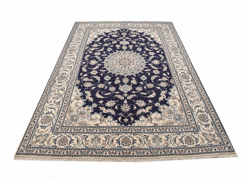 Perser Rug - Nain - 295 x 195 cm - dark blue