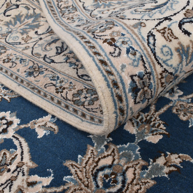 Perser Rug - Nain - 282 x 193 cm - petrol blue