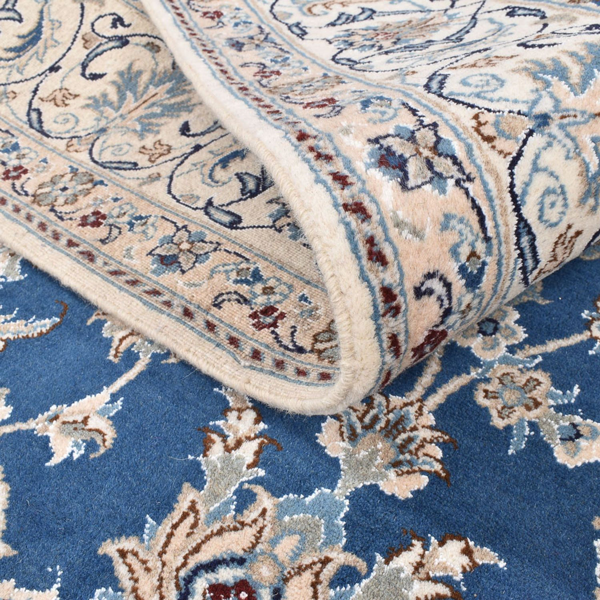 Perser Rug - Nain - 300 x 196 cm - petrol blue