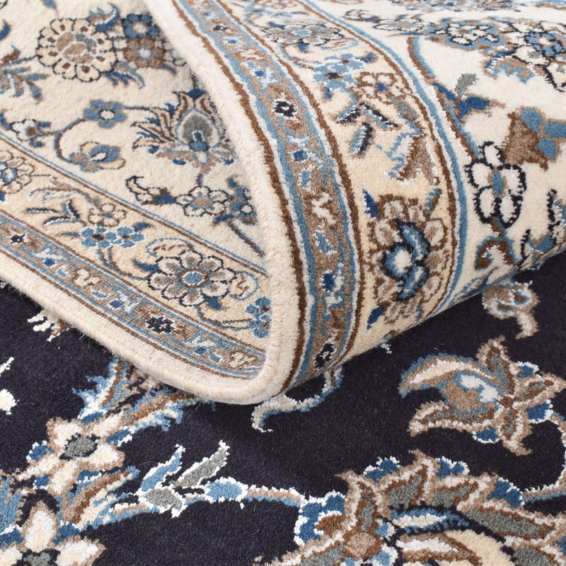 Perser Rug - Nain square  - 293 x 281 cm - dark blue