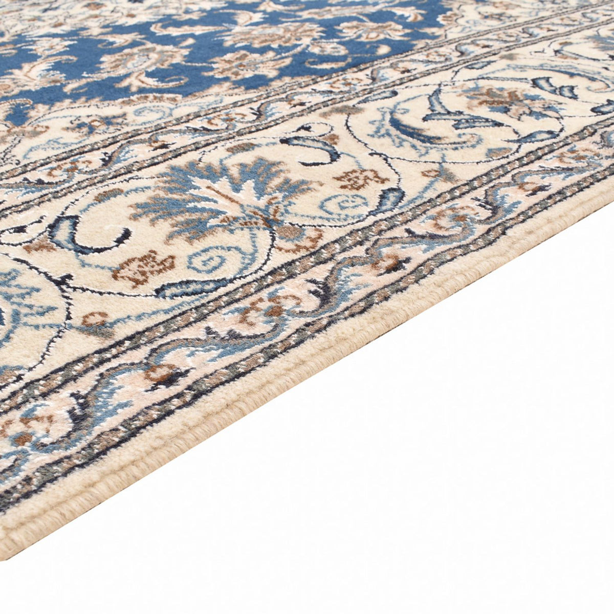 Perser Rug - Nain square  - 202 x 195 cm - blue