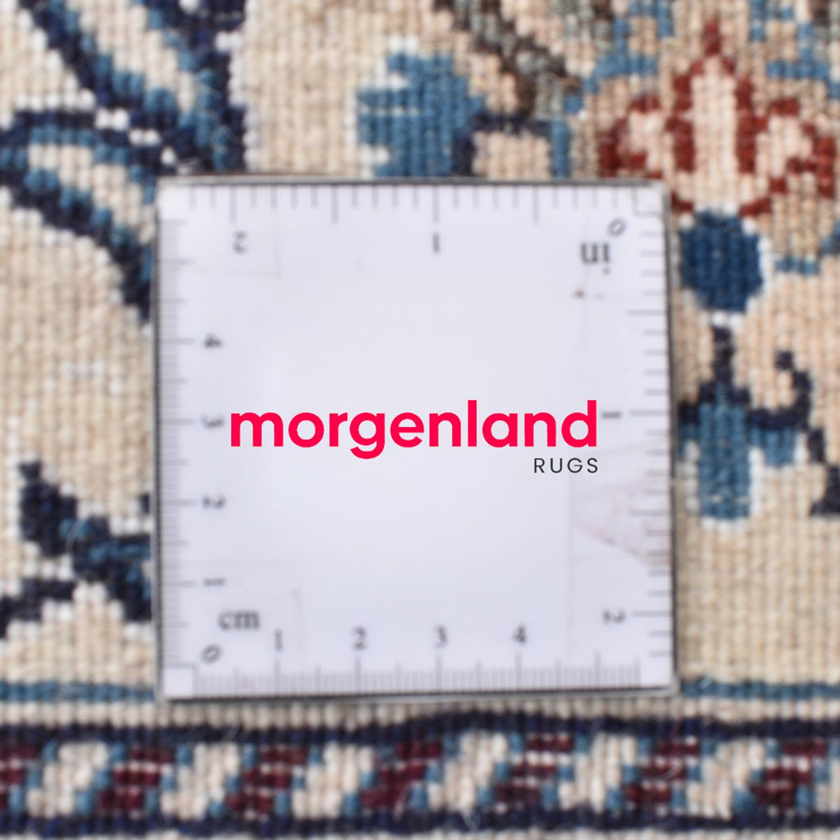 Perser Rug - Nain square  - 198 x 195 cm - dark blue