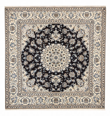 Perser Rug - Nain square  - 198 x 190 cm - dark blue