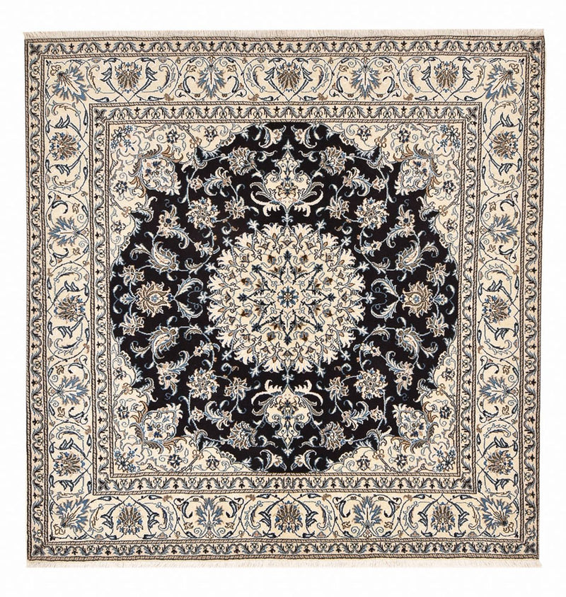 Perser Rug - Nain square  - 198 x 190 cm - dark blue
