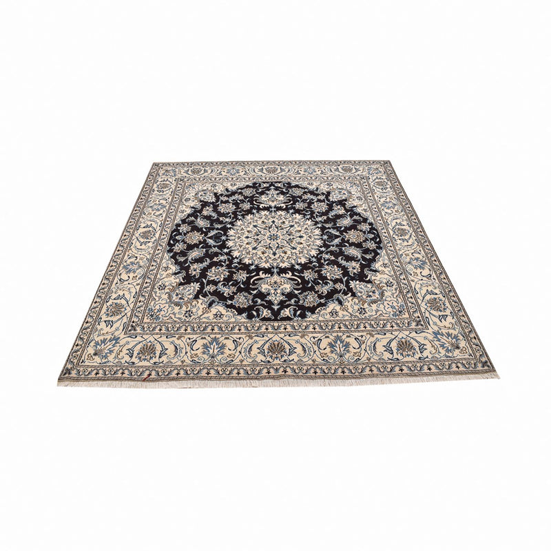 Perser Rug - Nain square  - 198 x 190 cm - dark blue