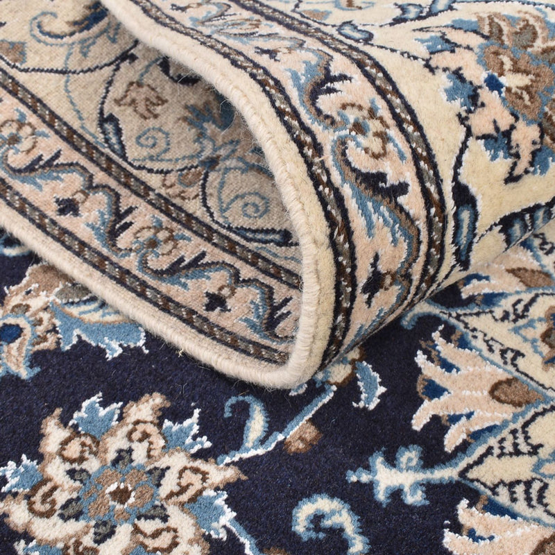 Perser Rug - Nain square  - 195 x 193 cm - dark blue