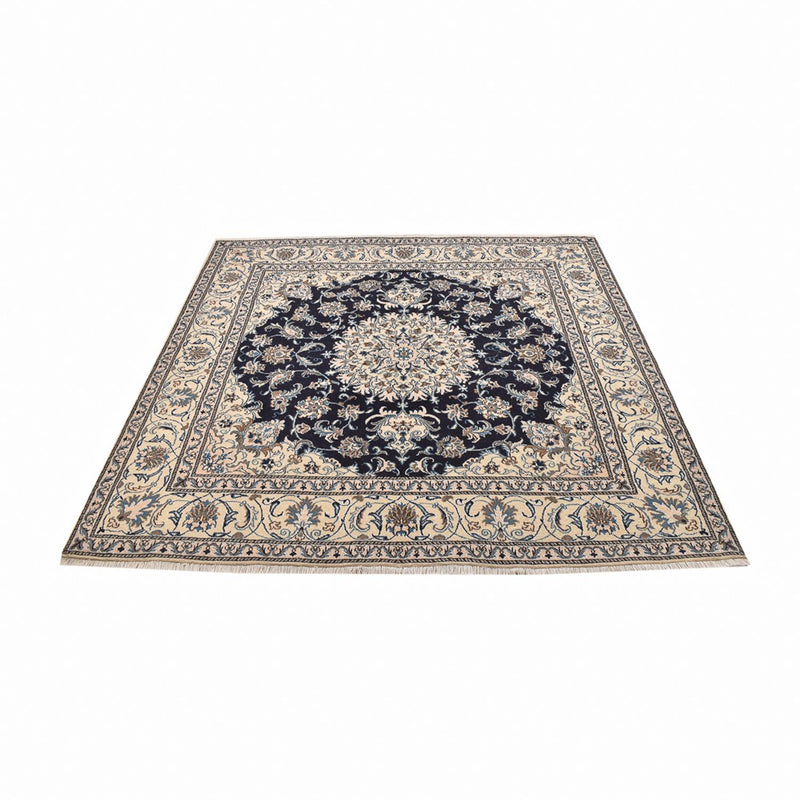 Perser Rug - Nain square  - 195 x 193 cm - dark blue