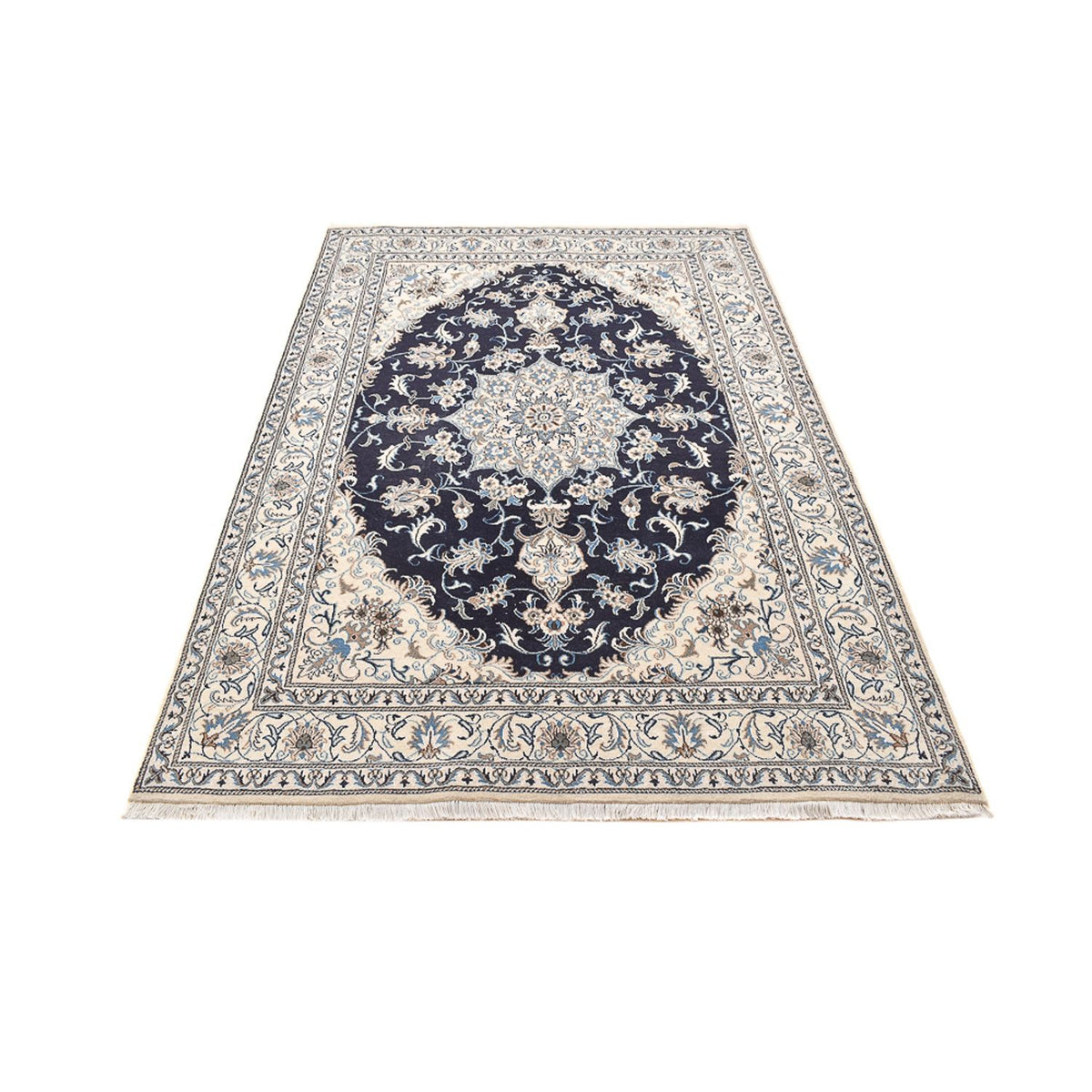 Perser Rug - Nain - 236 x 165 cm - dark blue