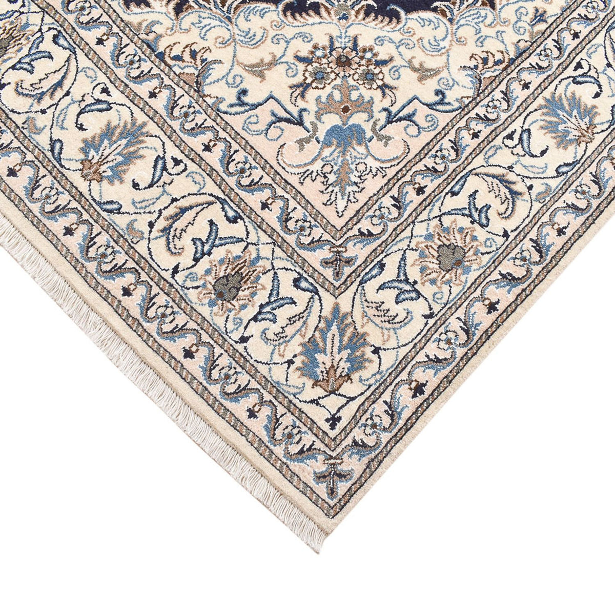 Perser Rug - Nain - 239 x 165 cm - dark blue