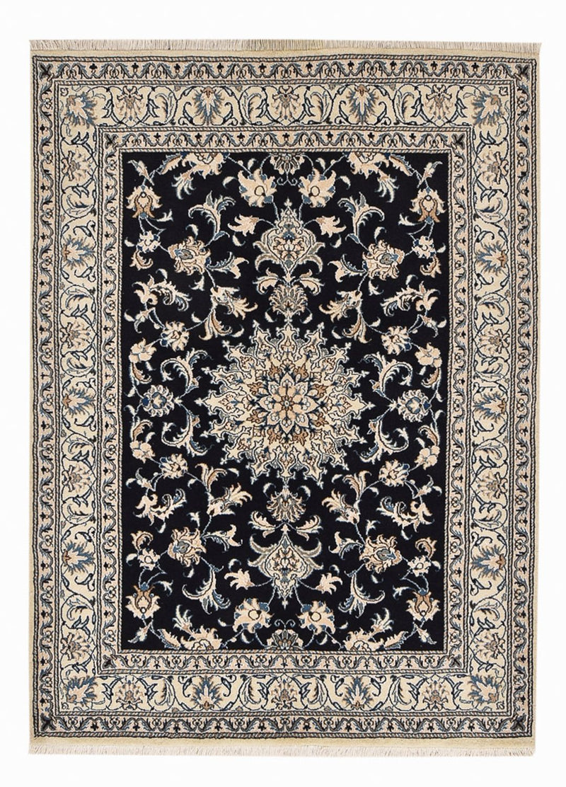 Perser Rug - Nain - 200 x 149 cm - dark blue