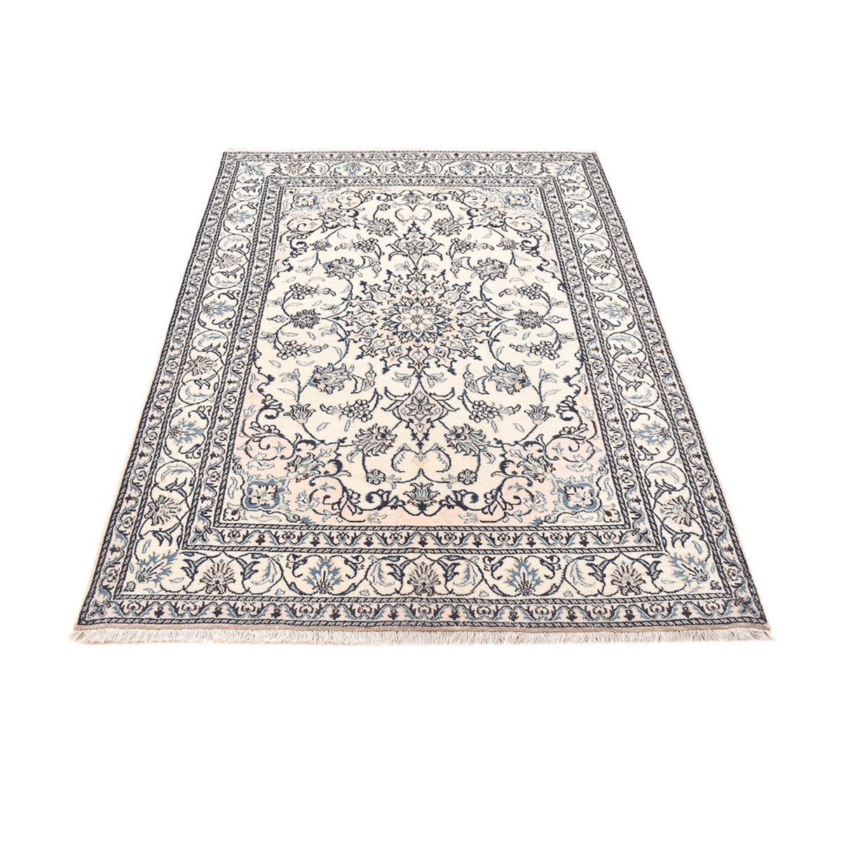 Perser Rug - Nain - 209 x 149 cm - light grey