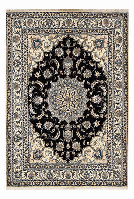 Perser Rug - Nain - 210 x 149 cm - dark blue