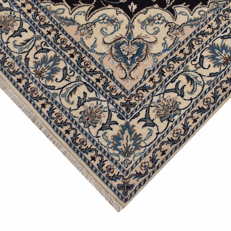 Perser Rug - Nain - 210 x 149 cm - dark blue