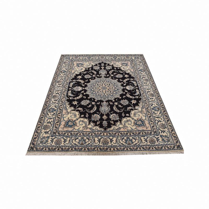 Perser Rug - Nain - 210 x 149 cm - dark blue