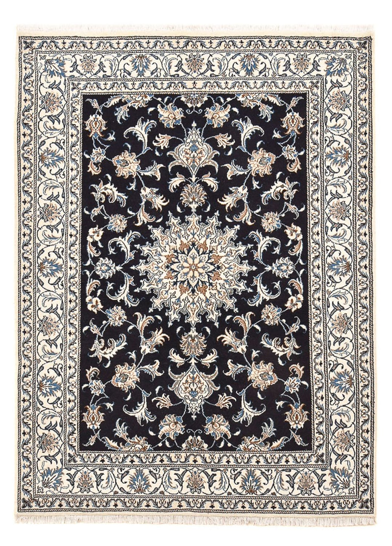 Perser Rug - Nain - 195 x 147 cm - dark blue