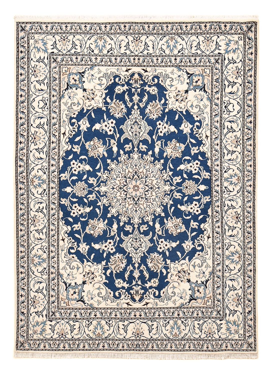 Perser Rug - Nain - 205 x 149 cm - blue