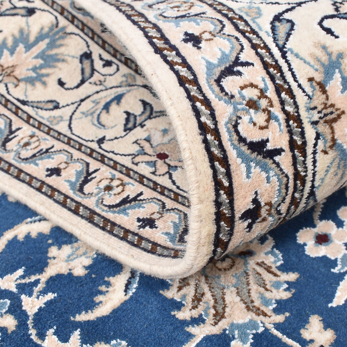 Perser Rug - Nain - 205 x 149 cm - blue