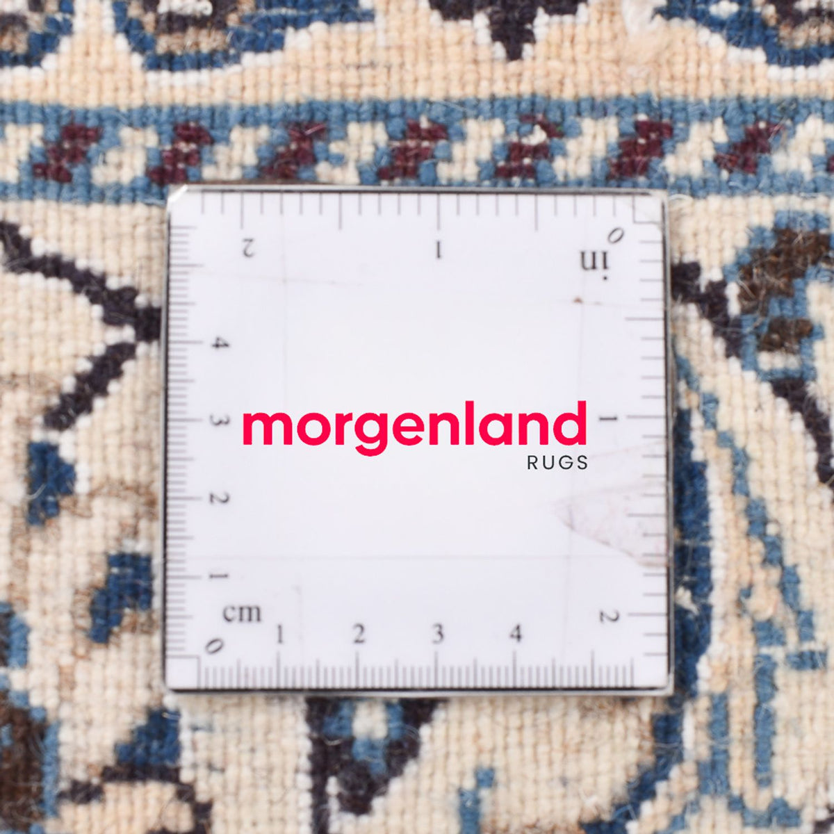 Perser Rug - Nain - 201 x 145 cm - light beige