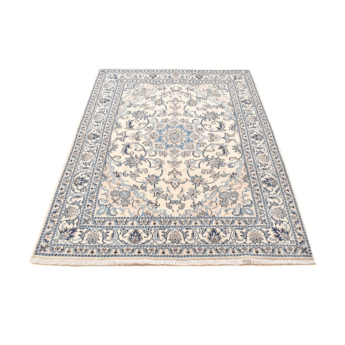 Perser Rug - Nain - 203 x 148 cm - light beige