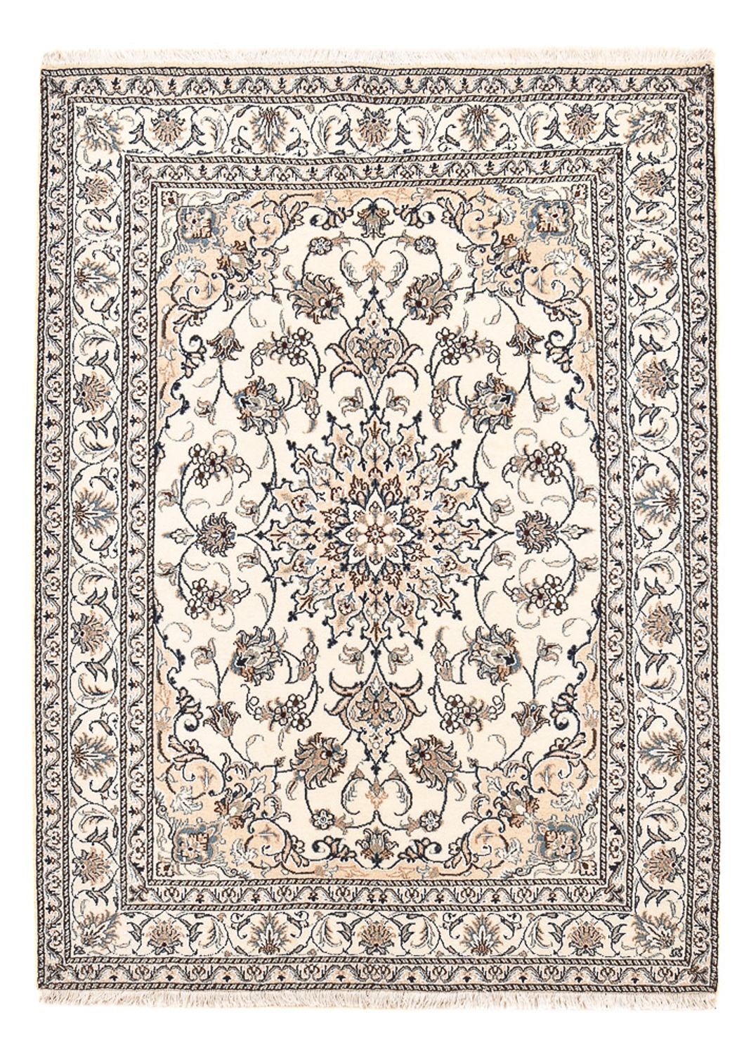 Perser Rug - Nain - 200 x 150 cm - light beige