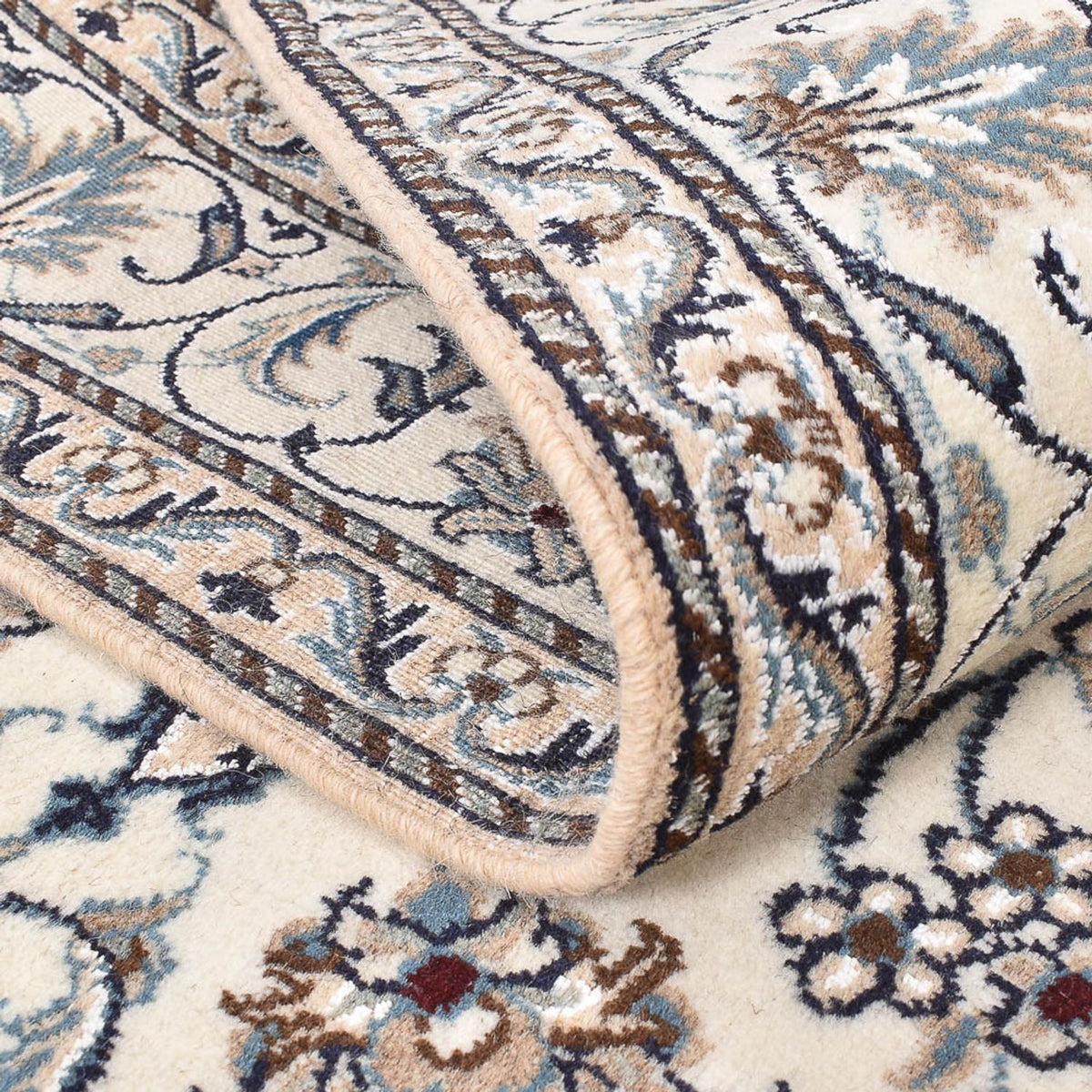 Perser Rug - Nain - 200 x 150 cm - light beige