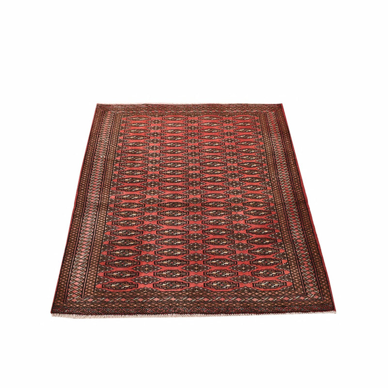 Turkaman Rug - 131 x 100 cm - light red