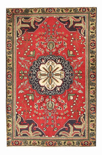 Perser Rug - Tabriz - 155 x 100 cm - red