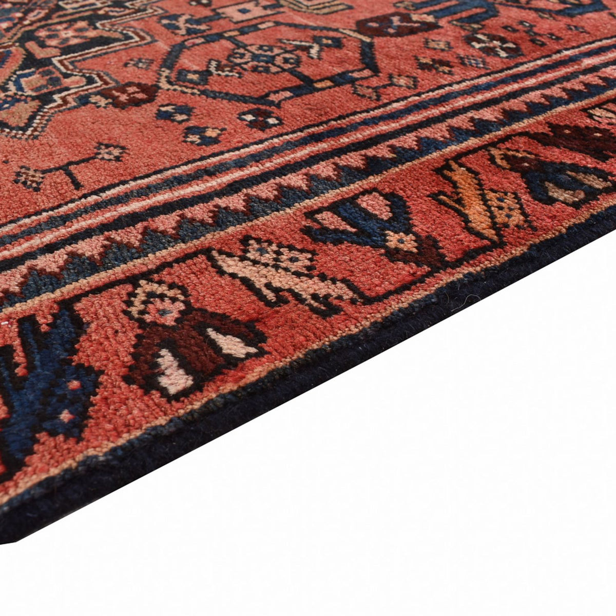 Runner Perser Rug - Bidjar - 288 x 104 cm - red
