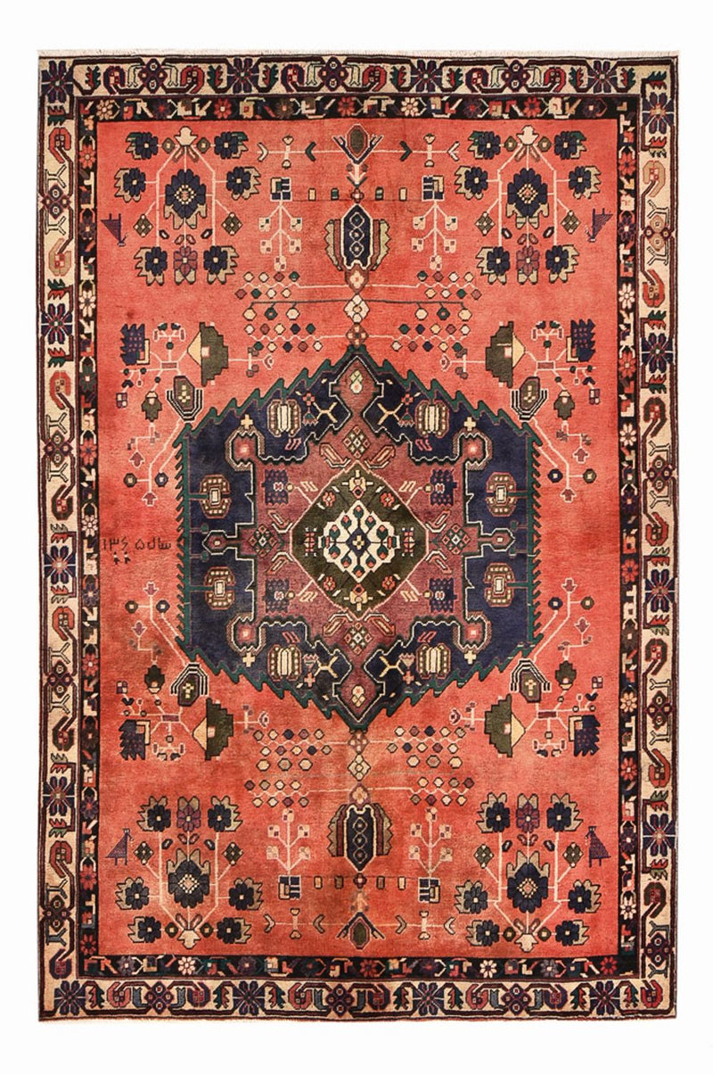 Perser Rug - Nomadic - 237 x 155 cm - light red