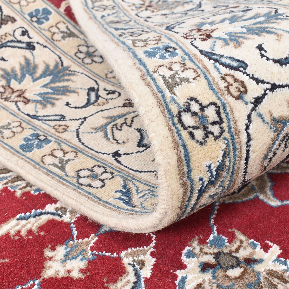 Perser Rug - Nain - 197 x 150 cm - red