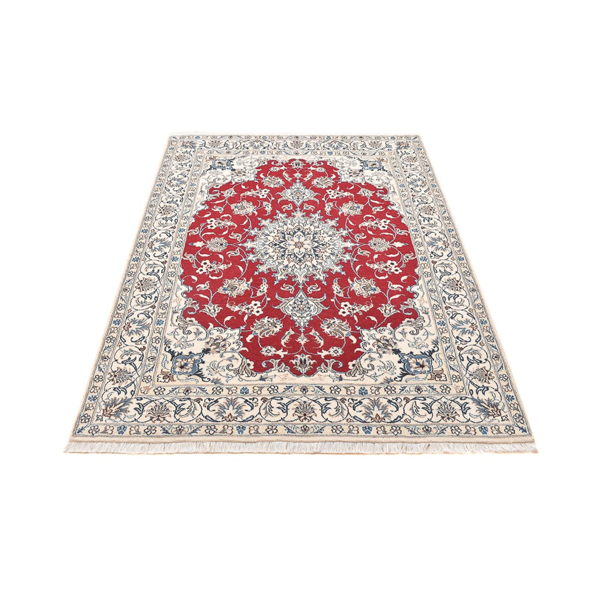 Perser Rug - Nain - 197 x 150 cm - red
