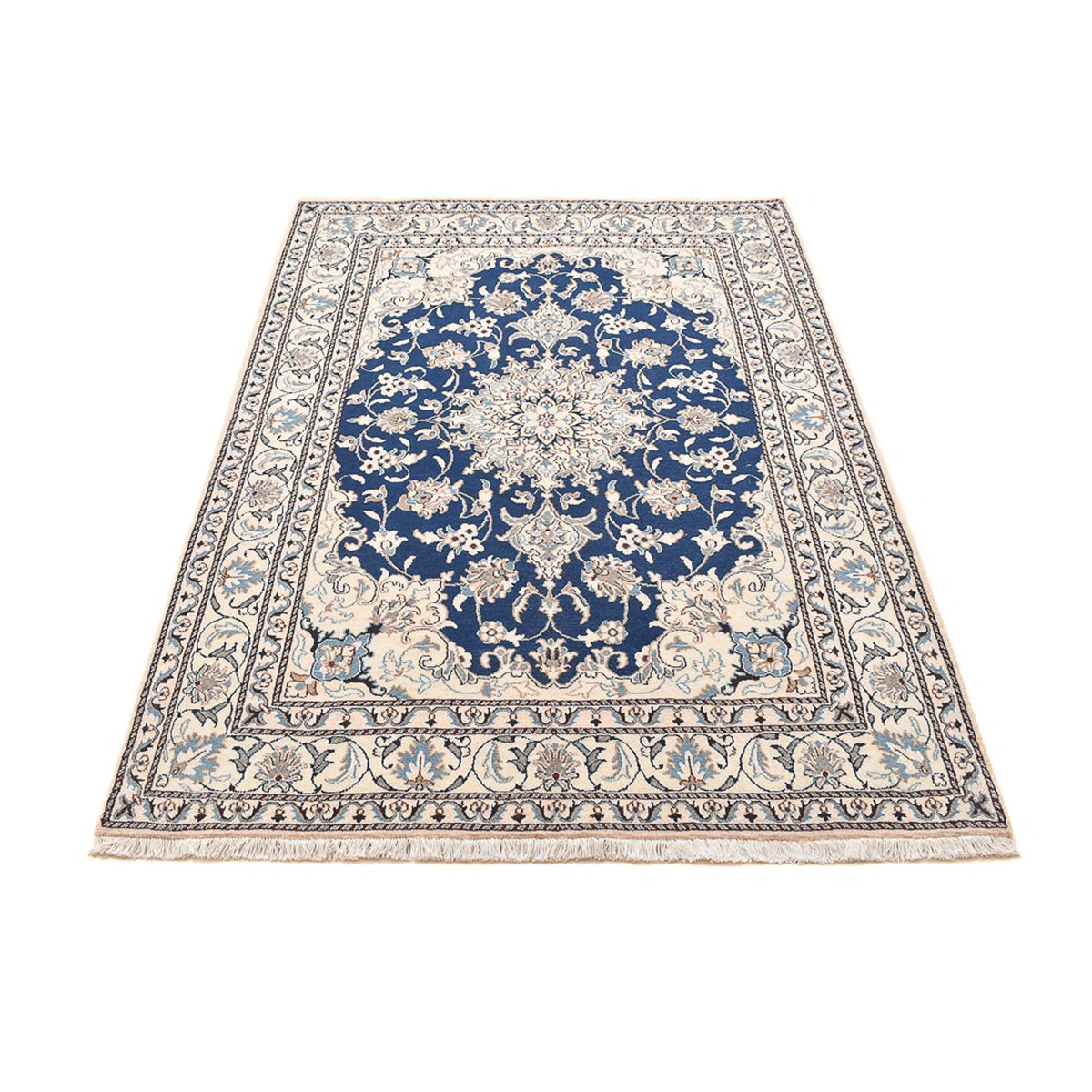 Perser Rug - Nain - 212 x 147 cm - blue