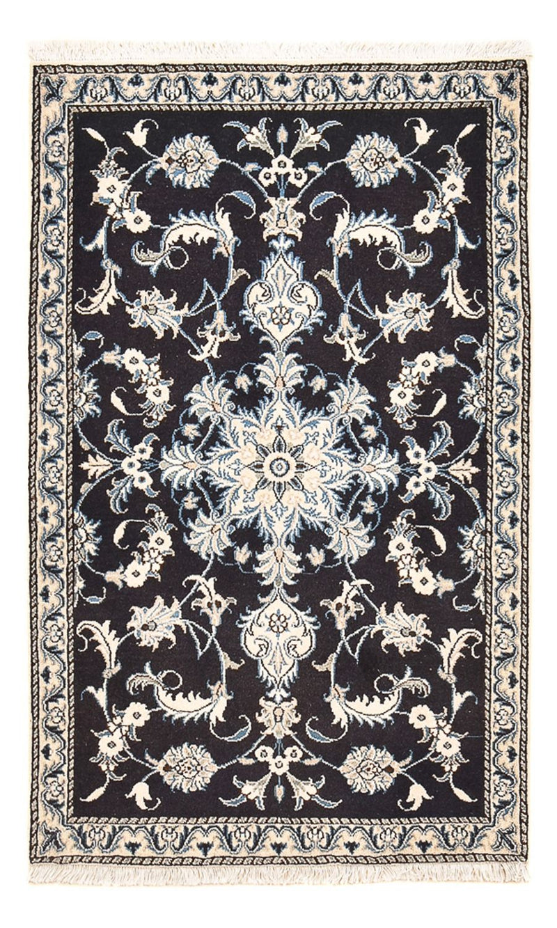 Perser Rug - Nain - 141 x 90 cm - dark blue