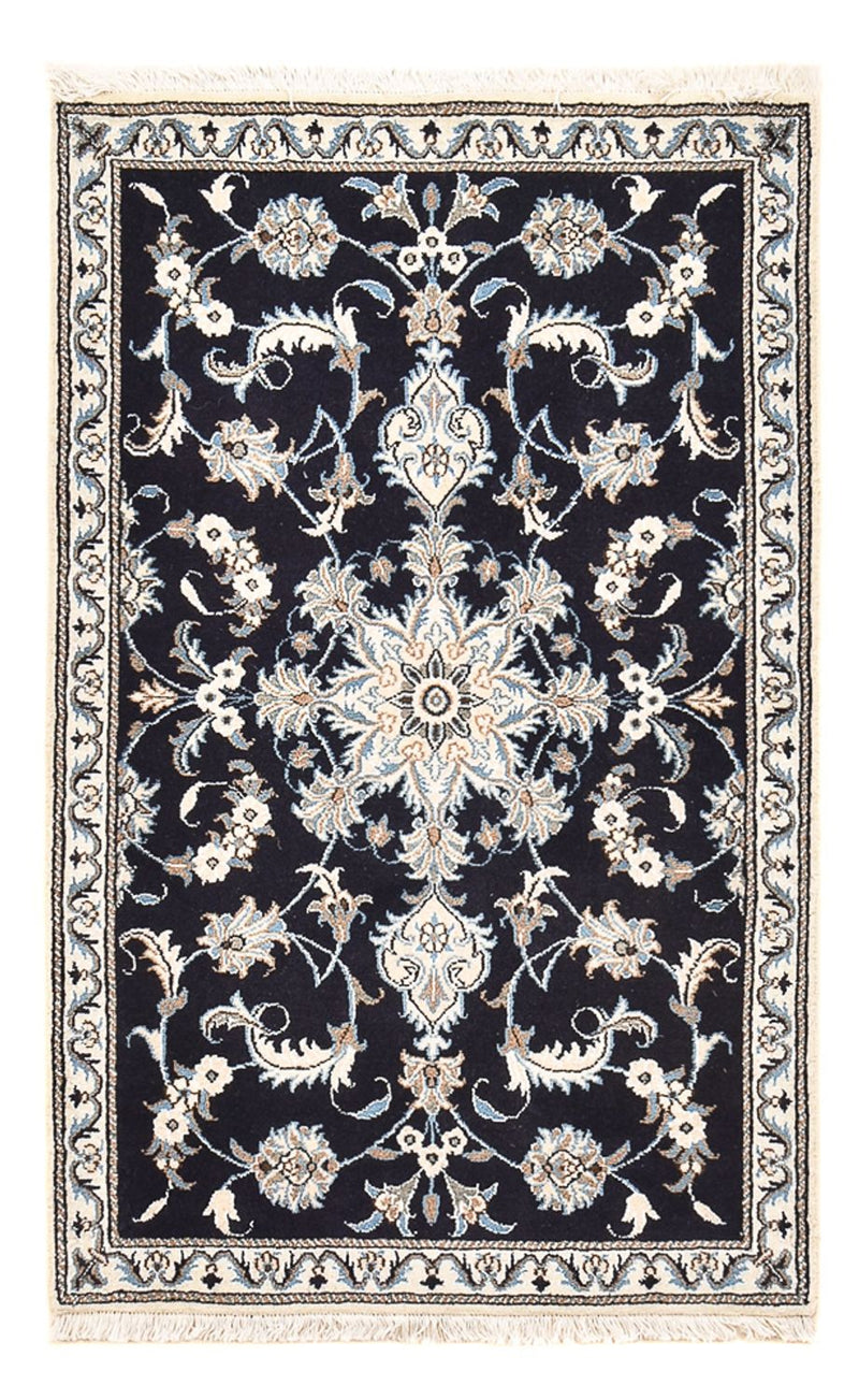 Perser Rug - Nain - 140 x 89 cm - dark blue