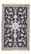 Perser Rug - Nain - 140 x 87 cm - dark beige