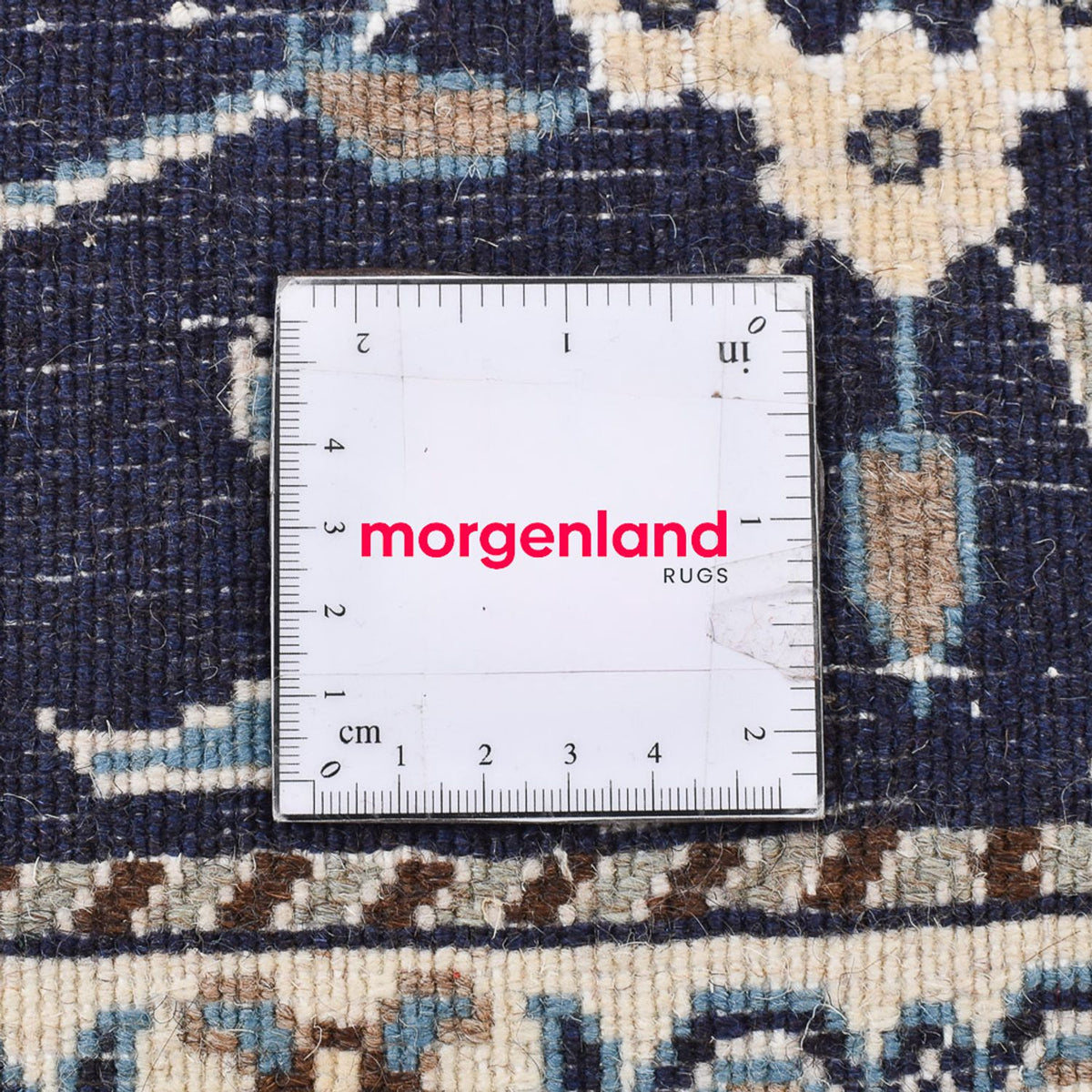 Perser Rug - Nain - 140 x 87 cm - dark beige