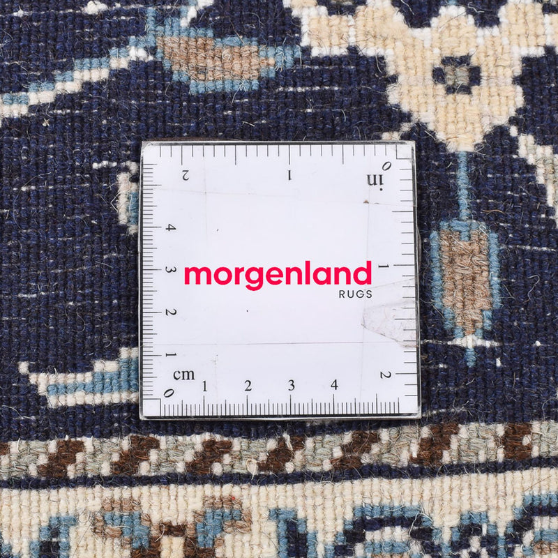 Perser Rug - Nain - 140 x 87 cm - dark beige