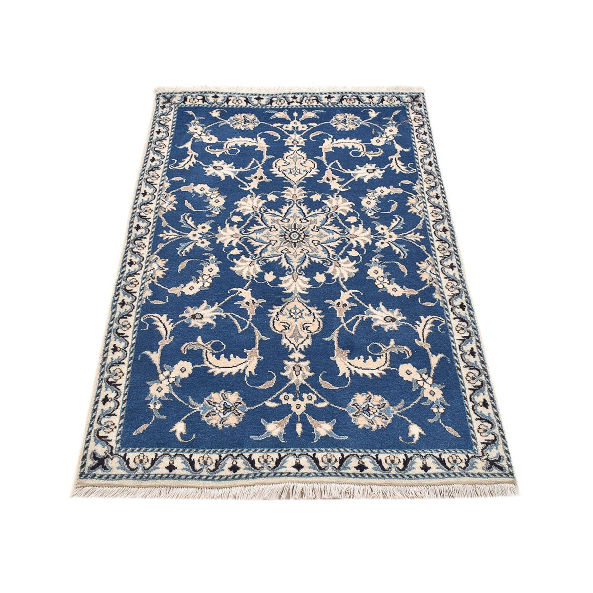Perser Rug - Nain - 143 x 86 cm - blue