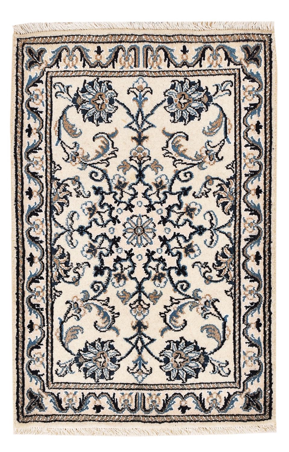 Perser Rug - Nain - 87 x 55 cm - white