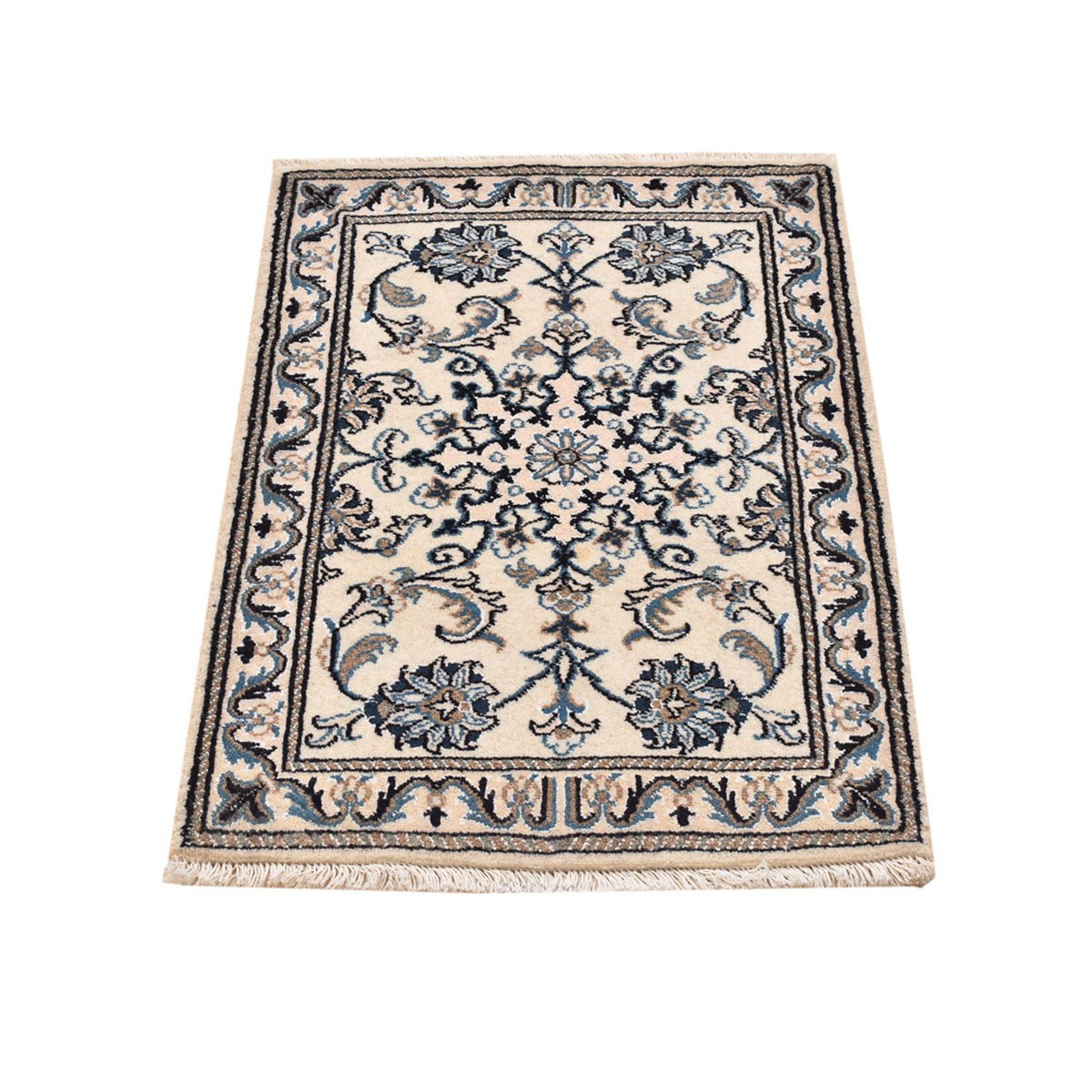 Perser Rug - Nain - 87 x 55 cm - white