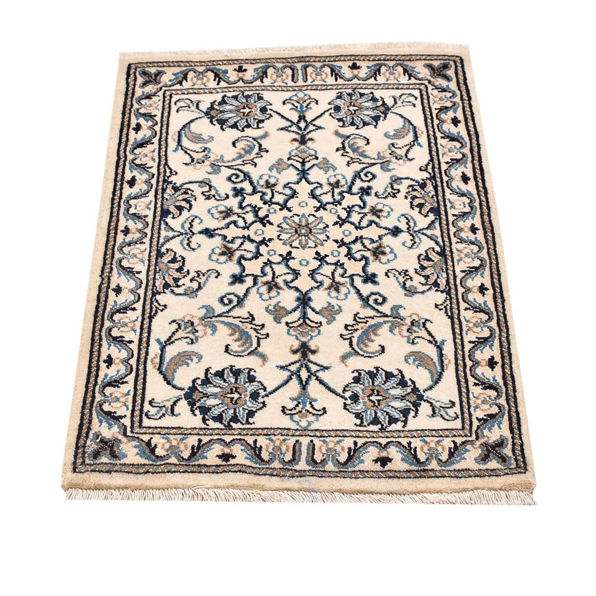 Perser Rug - Nain - 90 x 60 cm - white