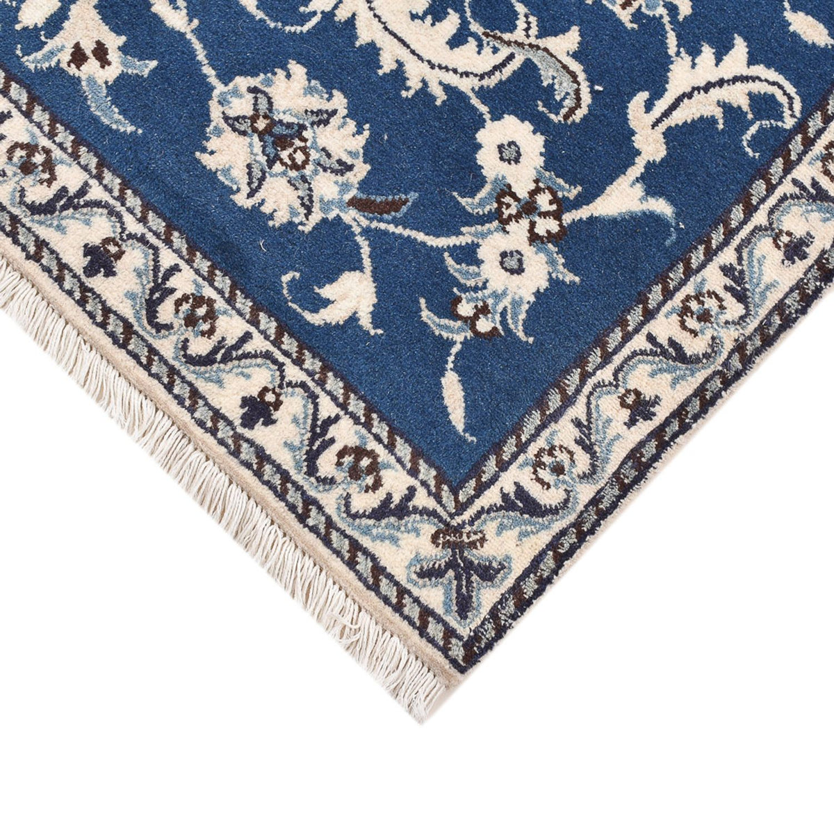 Perser Rug - Nain - 133 x 90 cm - blue