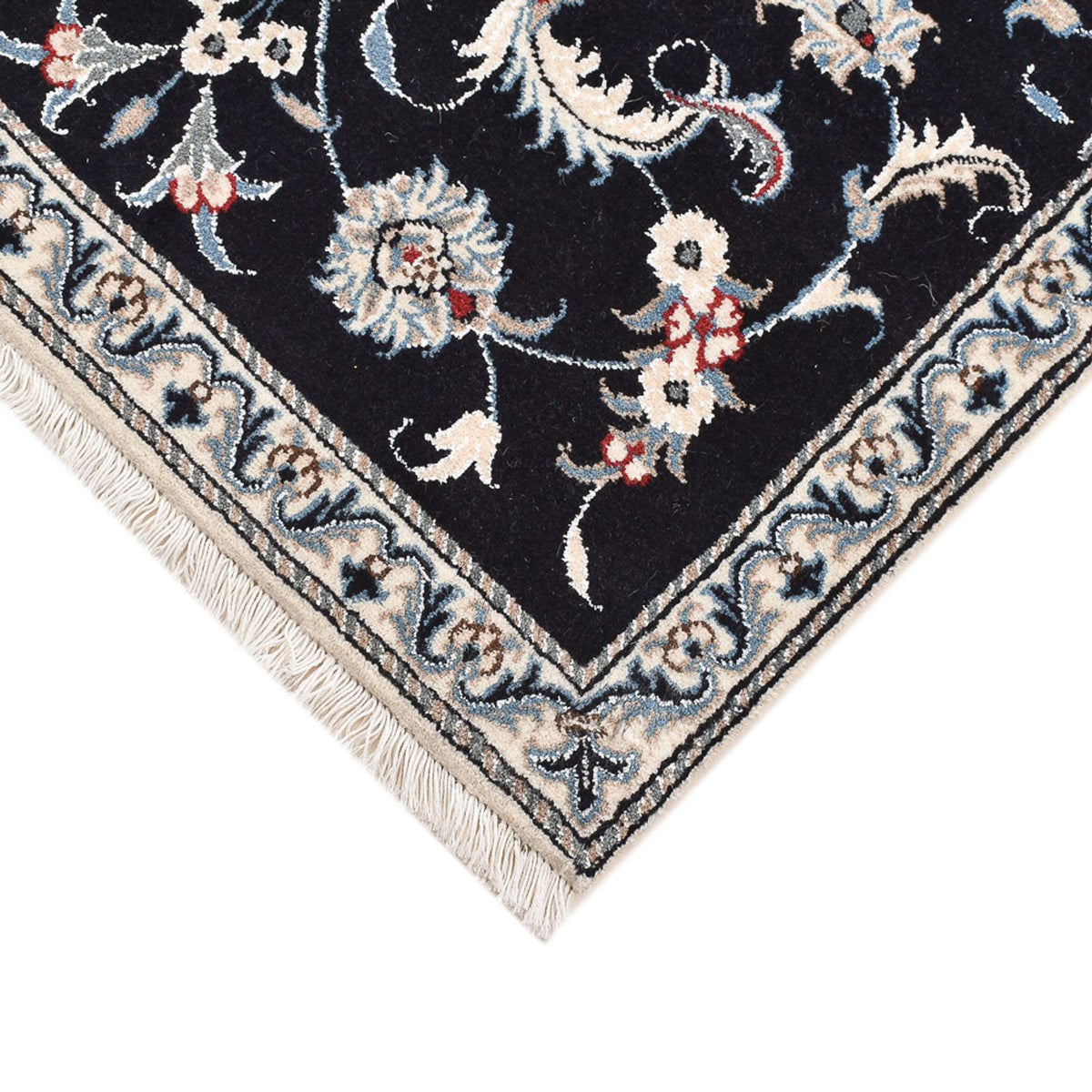 Perser Rug - Nain - 142 x 87 cm - dark blue