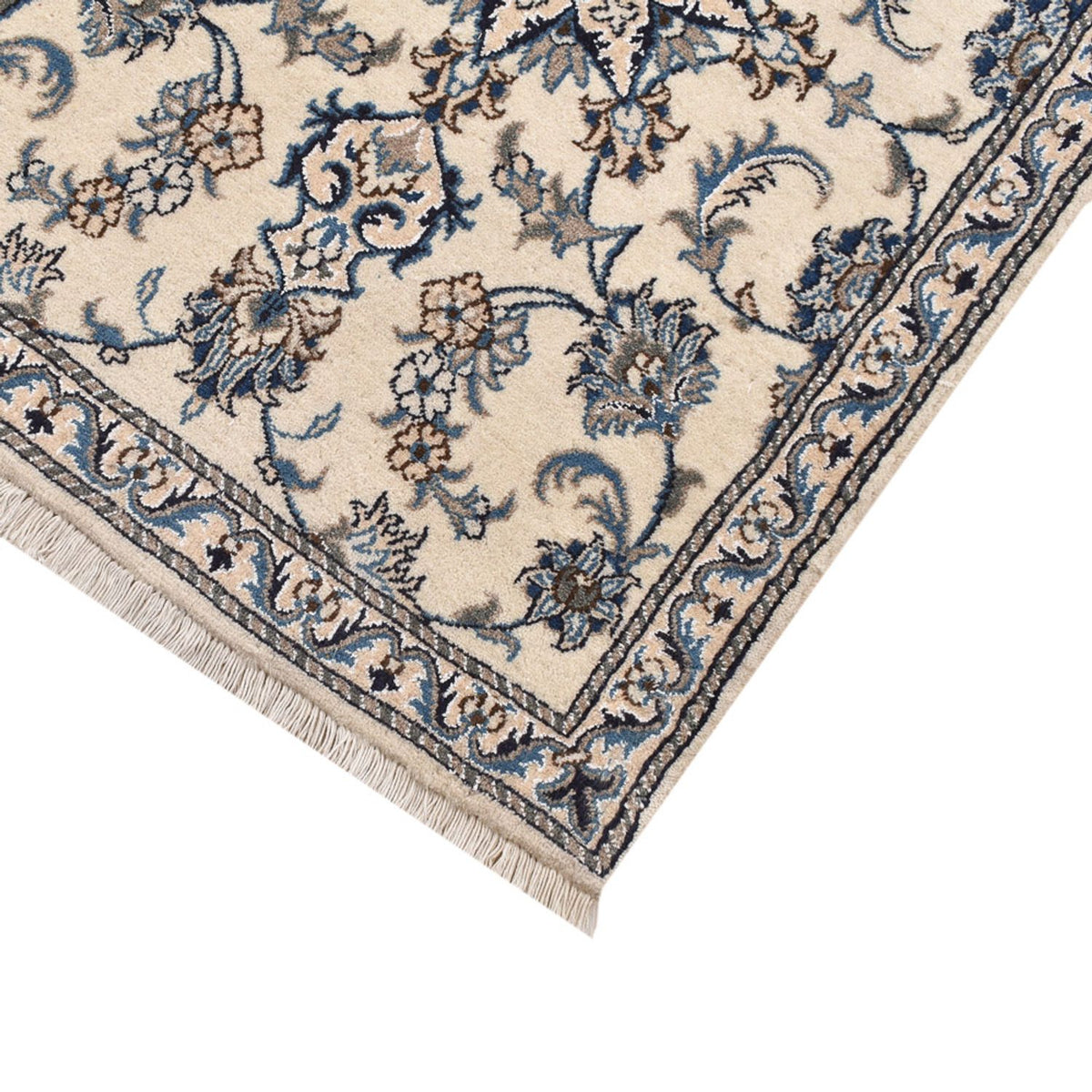 Runner Perser Rug - Nain - 295 x 77 cm - white