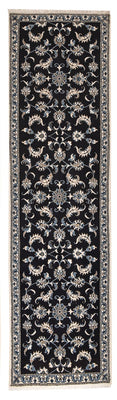 Runner Perser Rug - Nain - 292 x 78 cm - dark blue