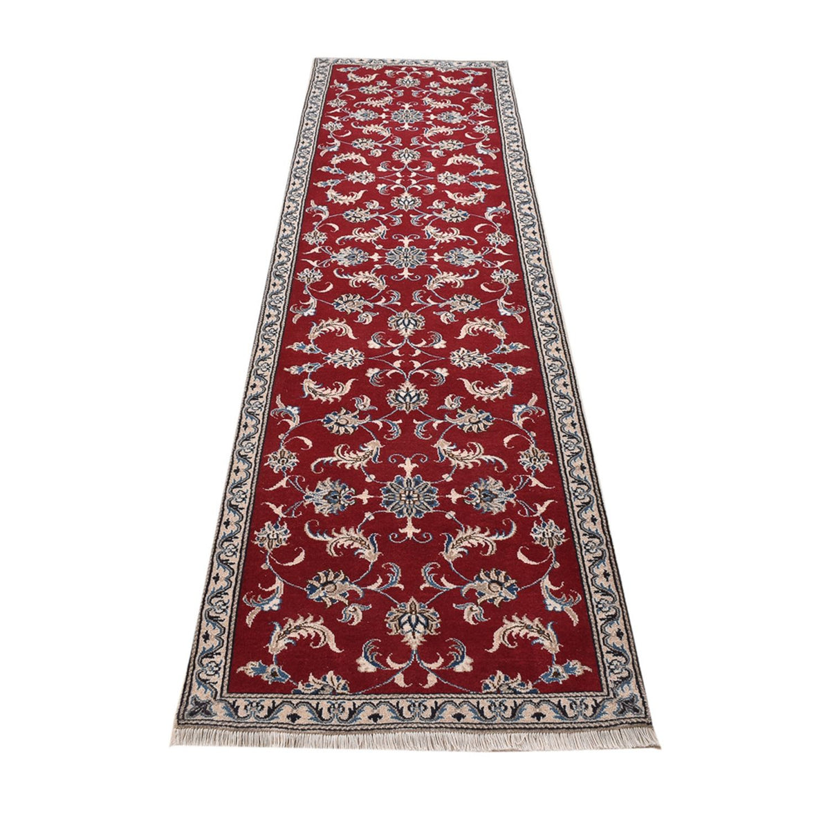 Runner Perser Rug - Nain - 290 x 78 cm - red