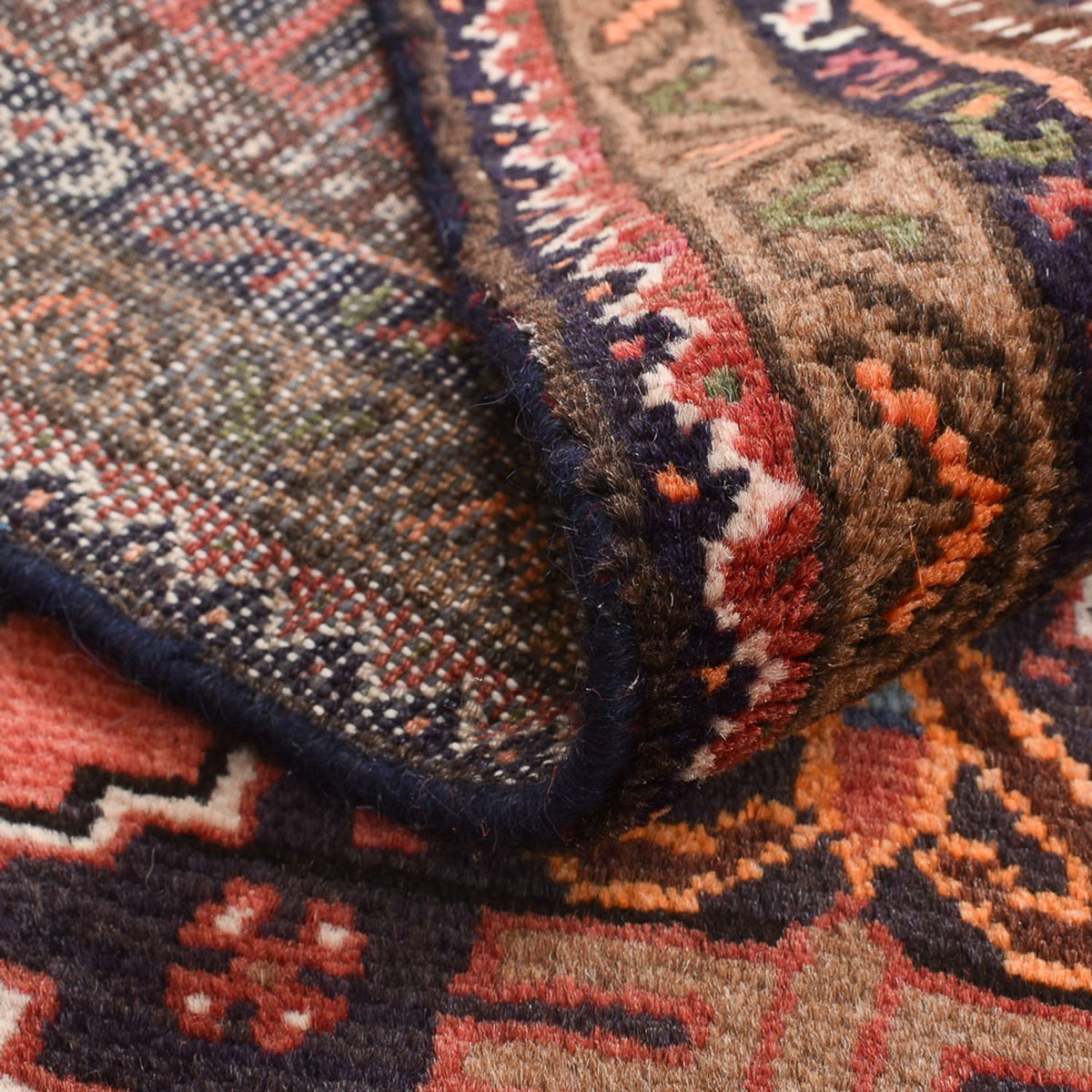 Perser Rug - Nomadic - 124 x 72 cm - light red