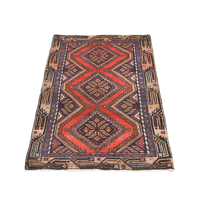 Perser Rug - Nomadic - 119 x 70 cm - red