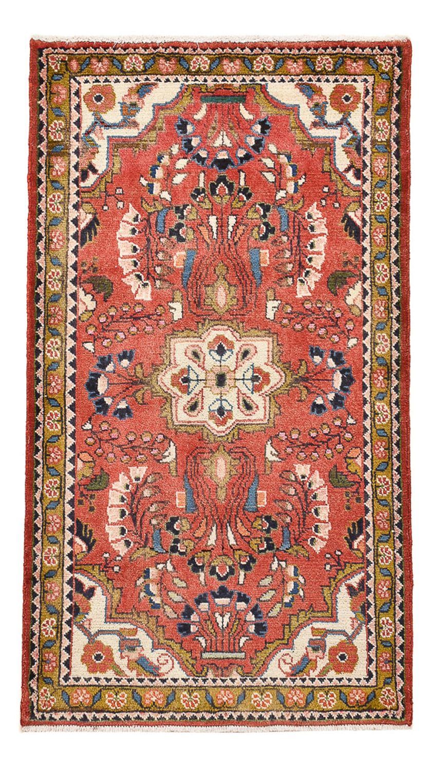 Perser Rug - Nomadic - 132 x 75 cm - light red